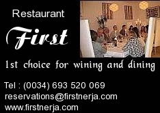 First Restaurant, Nerja