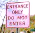 entrance