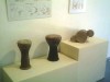 Nerja, exhibition of musical instruments made of mud