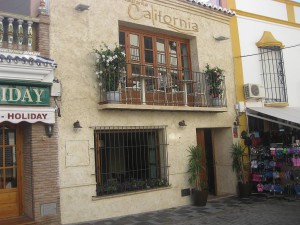 California restaurant, Nerja