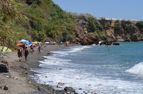 La Caleta beach, Maro