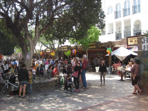 Spring Party, Plaza Tutti Frutti, Nerja