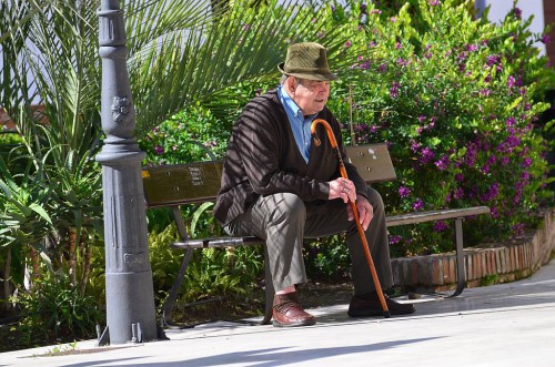 sitting around, Nerja