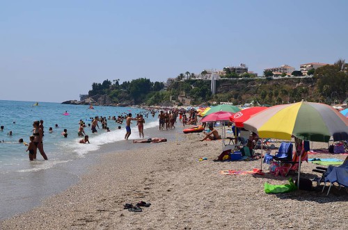 Burriana beach, Nerja