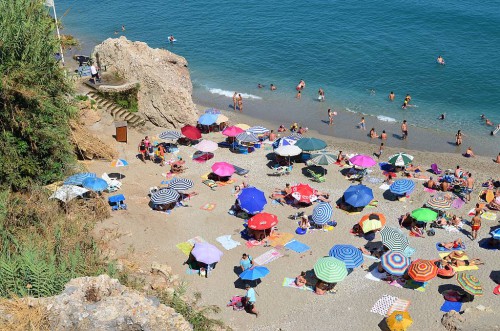 Carabeillo beach, Nerja