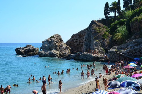 Carabeillo beach, Nerja