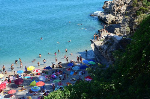 Carabeillo beach, Nerja