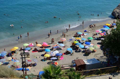 Carabeo beach, Nerja