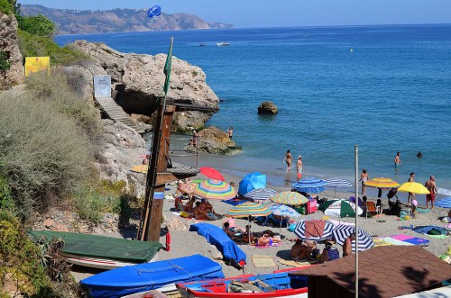 Carabeo beach, Nerja