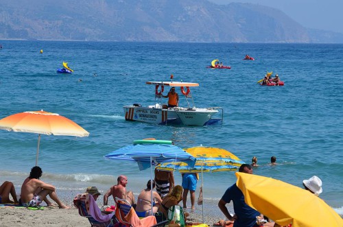 Burriana beach, Nerja