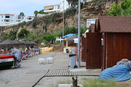 El Salon beach, Nerja