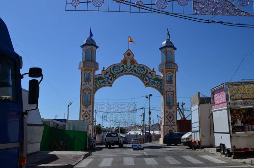 Feria entrance, Nerja