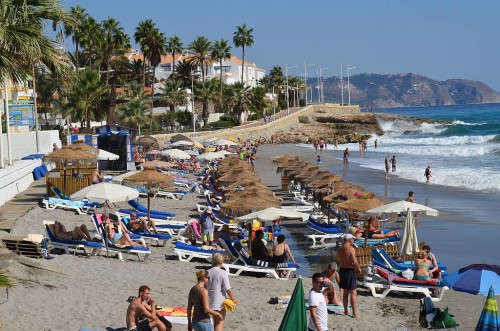 Torrecilla beach, Nerja