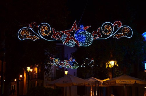 Christmas lights, Nerja