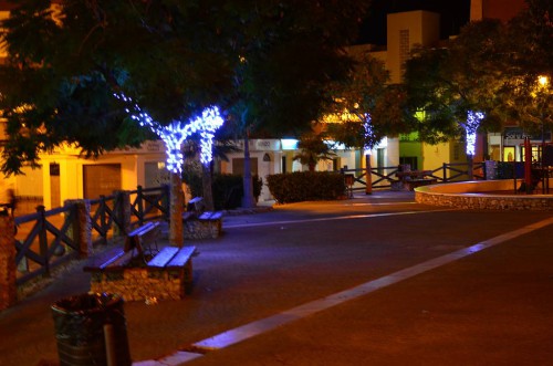 Christmas lights, Nerja