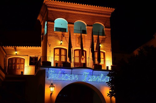 Christmas lights, Nerja