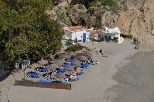 Nerja beach