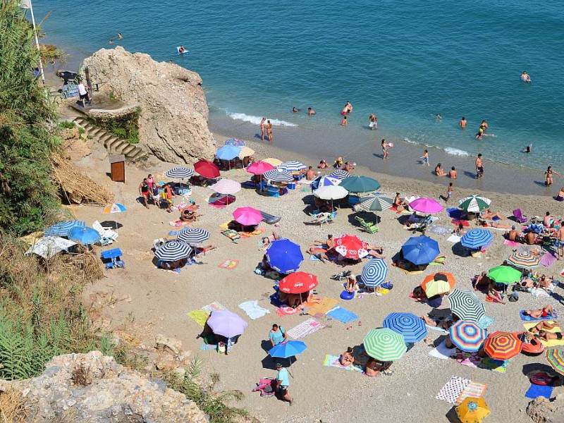 Carabeillo beach, Nerja