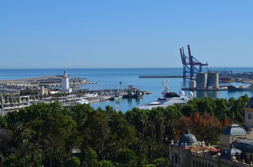 Views over Malaga