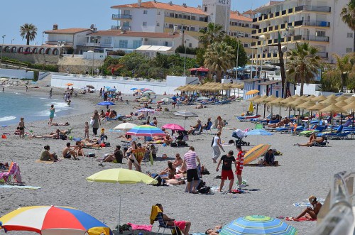 Torrecilla beach, Nerja