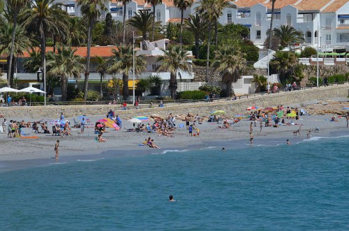 Torrecilla beach, Nerja