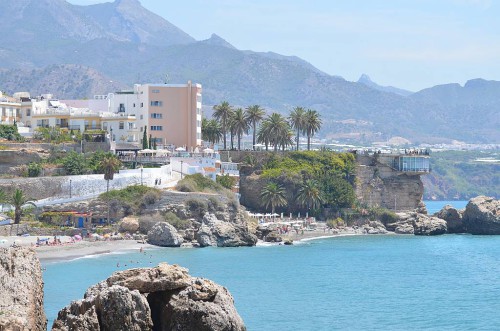 El Salon beach, Nerja