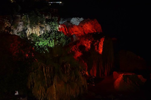 Calahonda beach, Nerja, lights