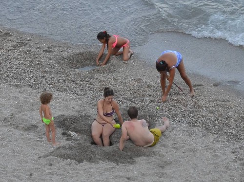 Carabeillo beach, Nerja