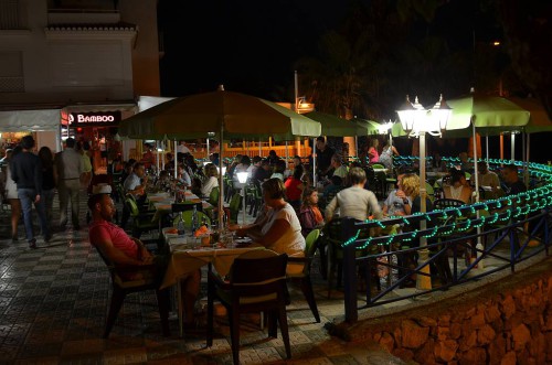 Plaza los Cangrejos, Nerja