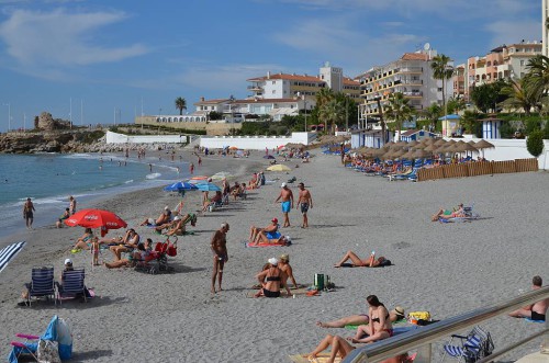 Torrecilla beach, Nerja