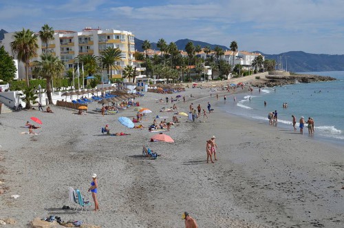 Torrecilla beach, Nerja