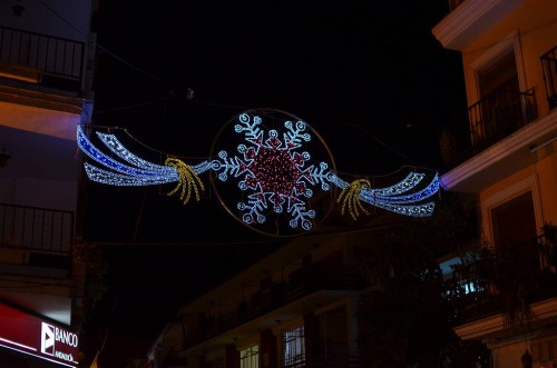 Christmas lights in Nerja