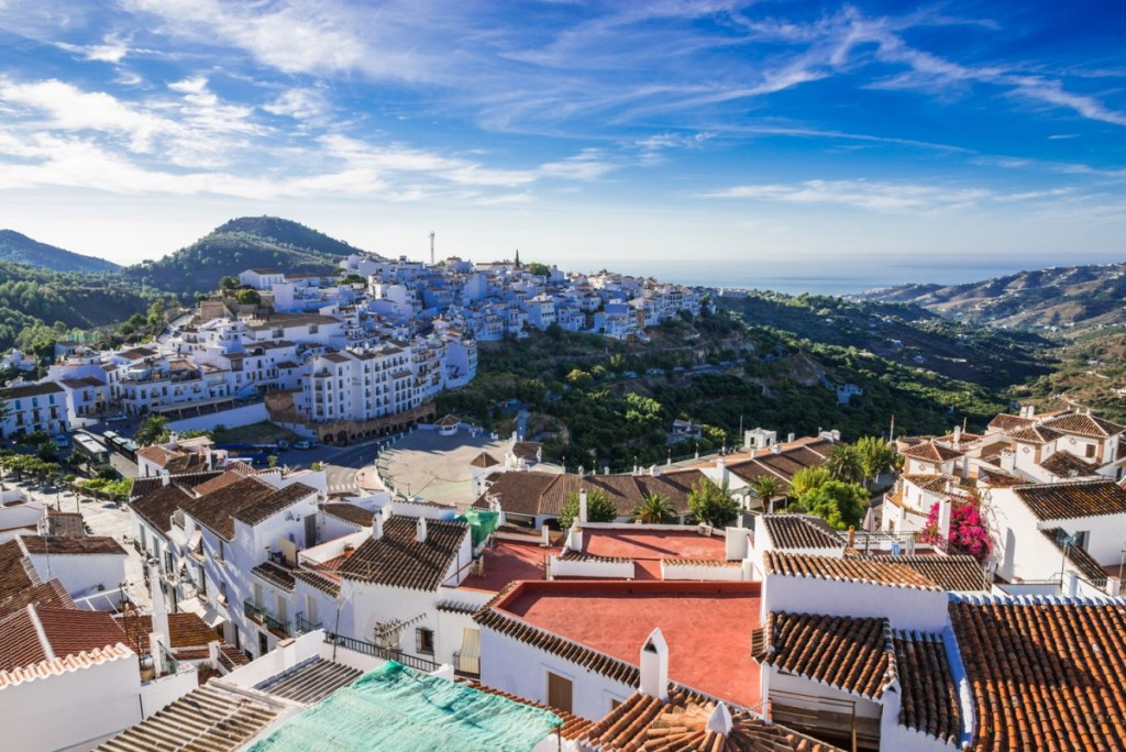 views from frigiliana