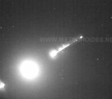 malaga fireball, Meteorite in Nerja