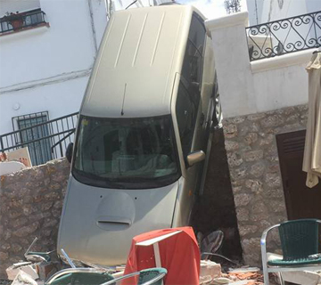 Frigiliana car accident Nerja