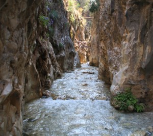 Rio chilllar Nerja walking route