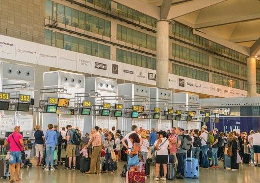 Malaga airport visitor numbers increase during Brexit concerns