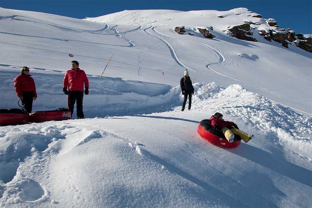 sierra nevada ski slopes inflatable rings