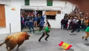 running bulls event spain