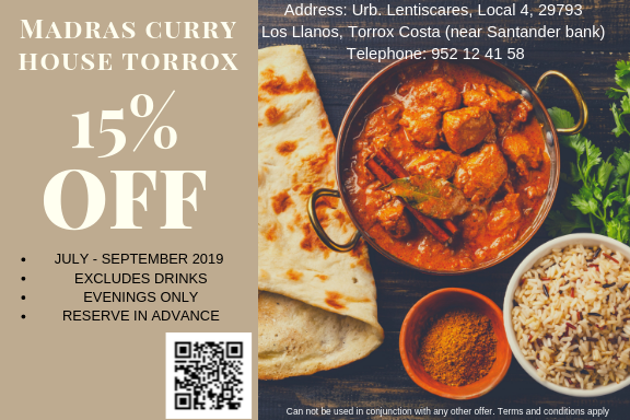 Madras Curry House Torrox