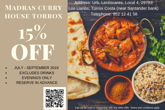 Madras Curry House Torrox 