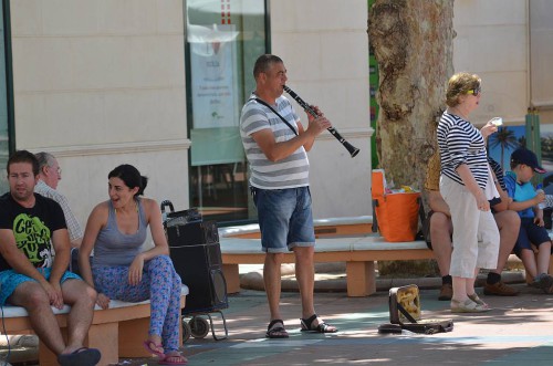 Clarinet player