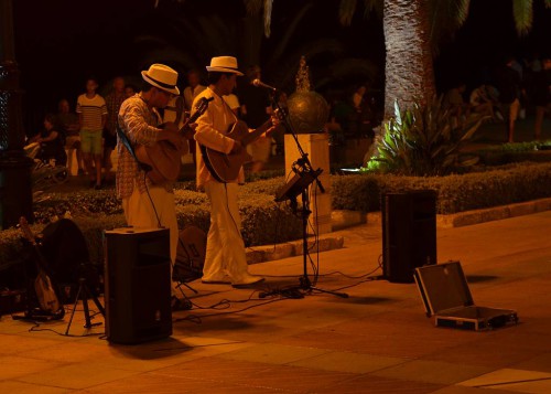 musicians, Balcon de Europa, Nerja