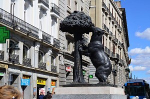 Bear, Puerta del Sol, madrid