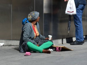 Beggar, Madrid