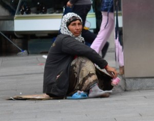 Beggar, Madrid