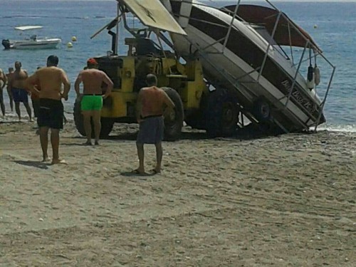 El Playazo beach, Nerja