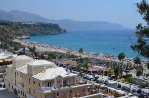 Burriana beach, Nerja