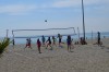 Burriana beach, Nerja, volleyball