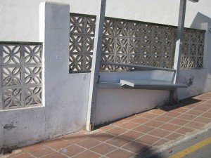 Bus seat, Nerja